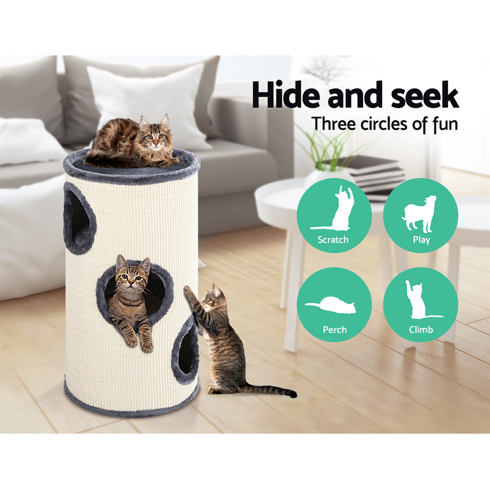 Cat Tree Trees Scratching Post Scratcher Tower 70cm