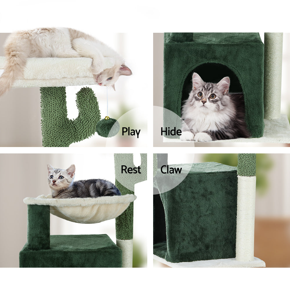 Cat Tree Tower Scratching Post Scratcher Bed Toys 78cm