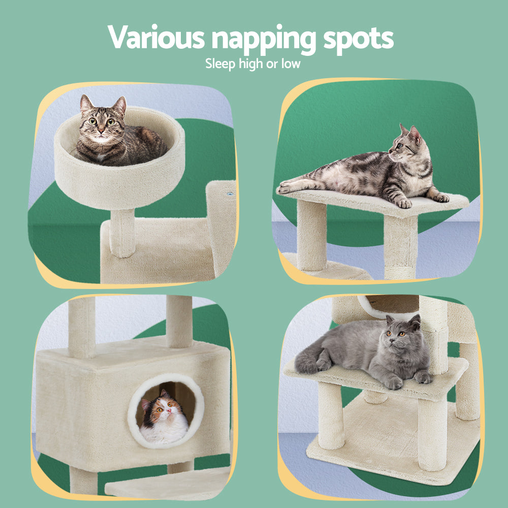 Cat Tree Tower Scratching Post Scratcher Trees 90cm