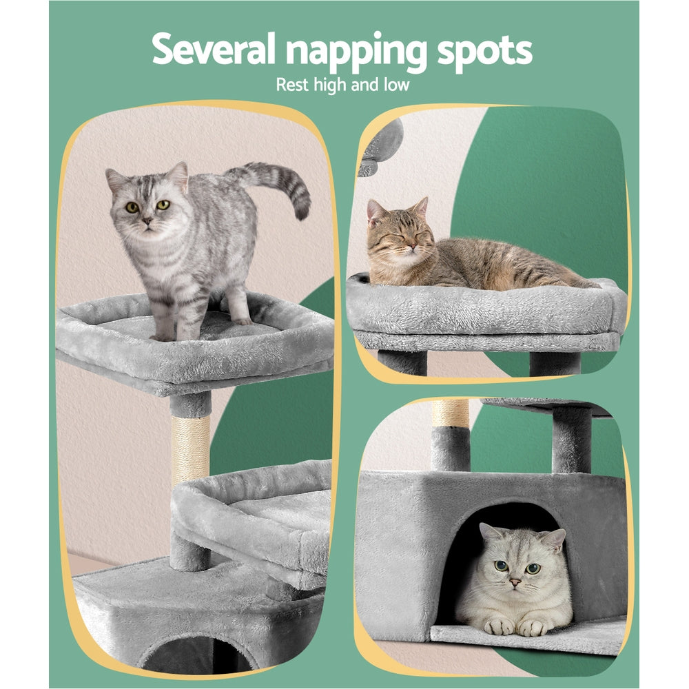 Cat Tree Tower Scratching Post Scratcher Bed Trees 69cm