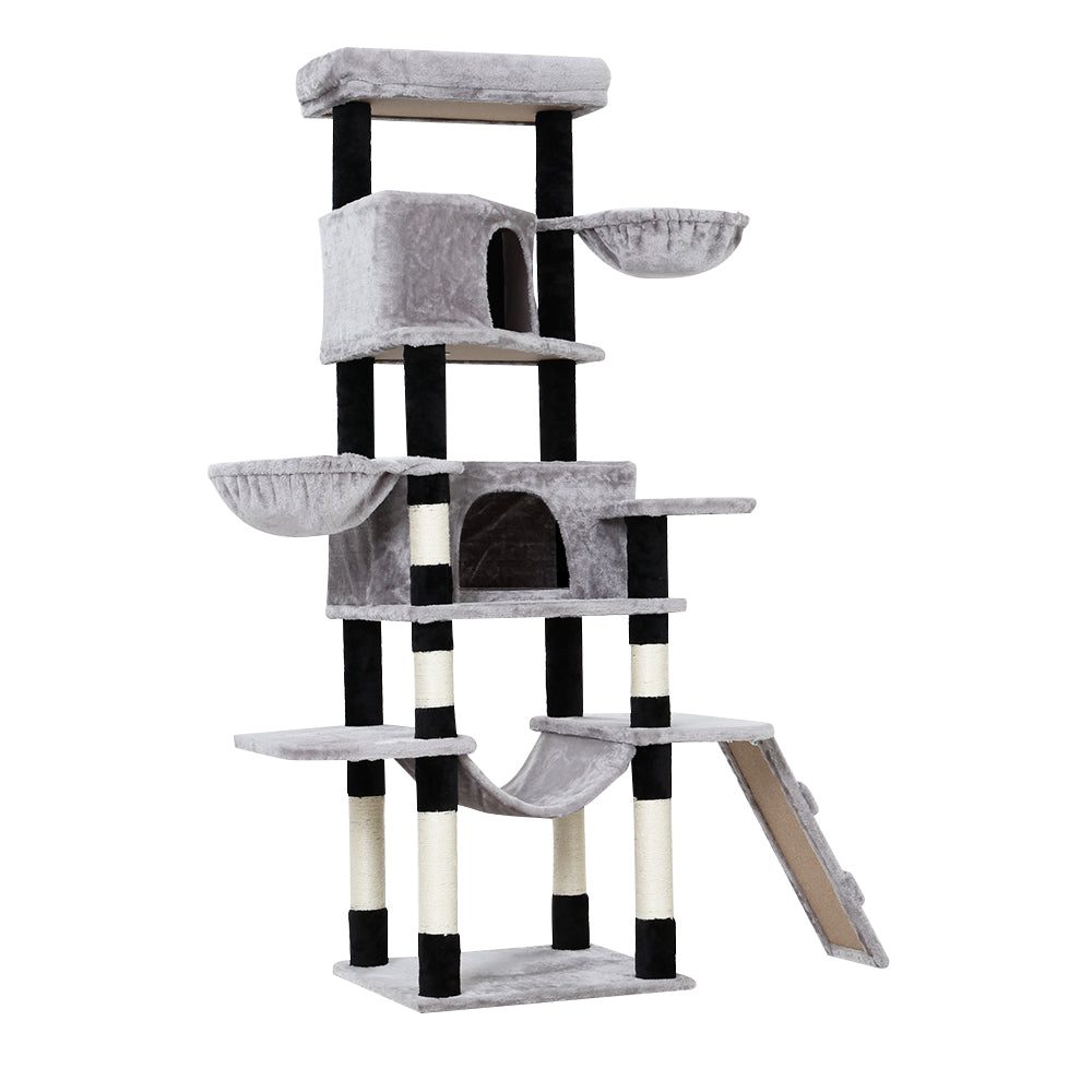 Cat Tree Tower Scratching Post Scratcher Play Bed 161cm