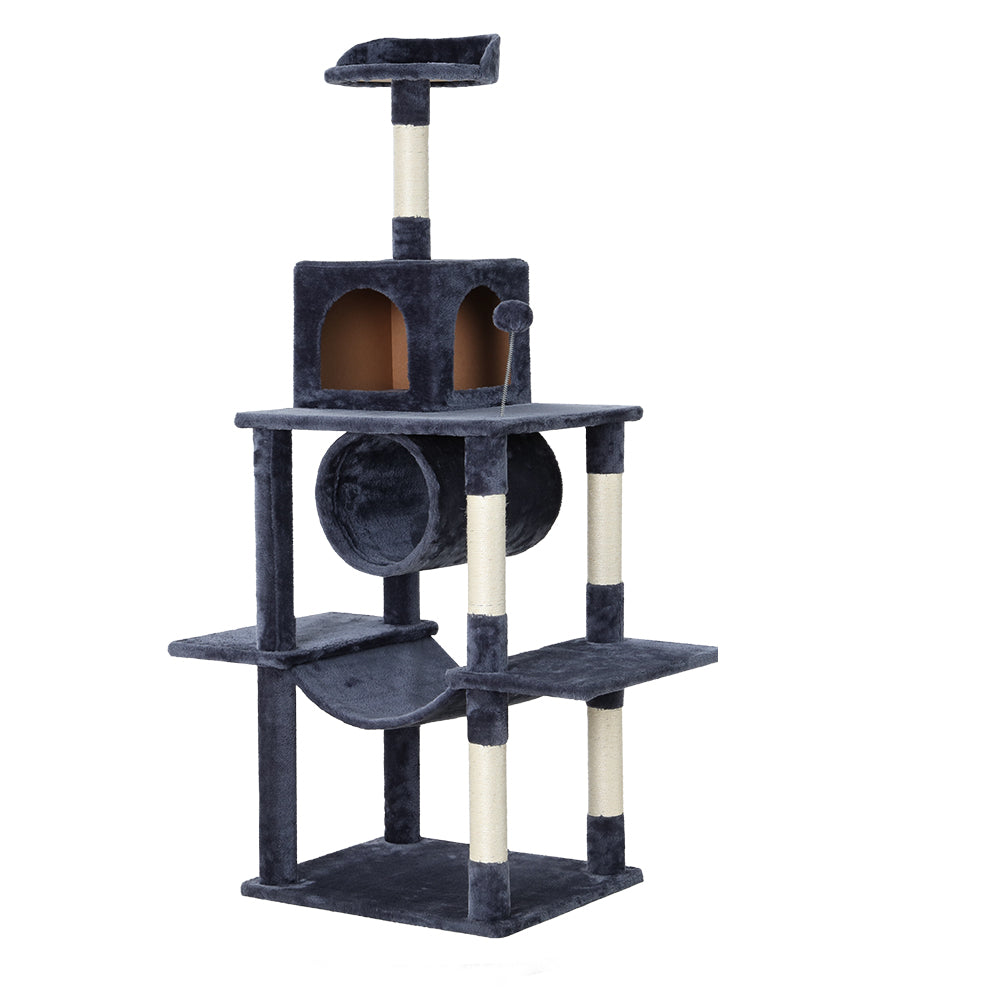 Cat Tree Tower Scratching Post Scratcher Bed Trees 151cm