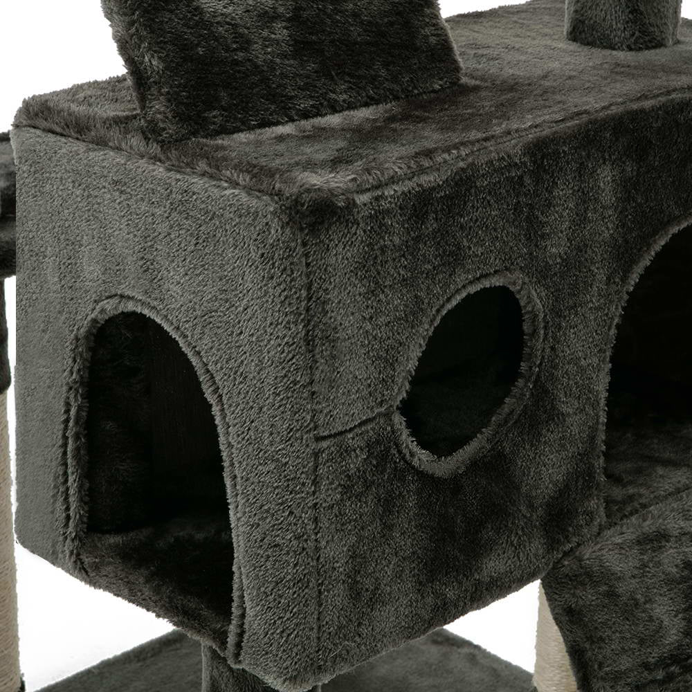 Cat Tree Scratching Post Scratcher Tower Wood 180cms