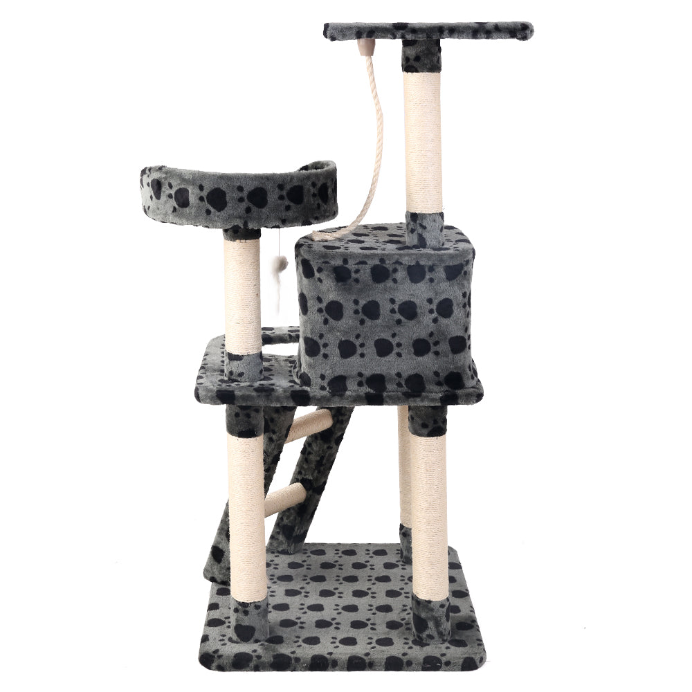 Cat Tree Scratching Post Tower House 120cm