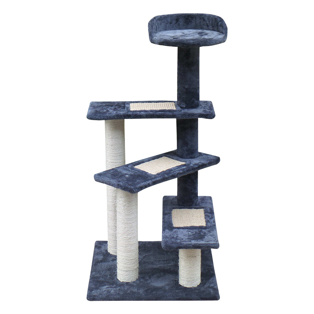 Cat Tree Scratching Post Scratcher Tower Steps 100cms