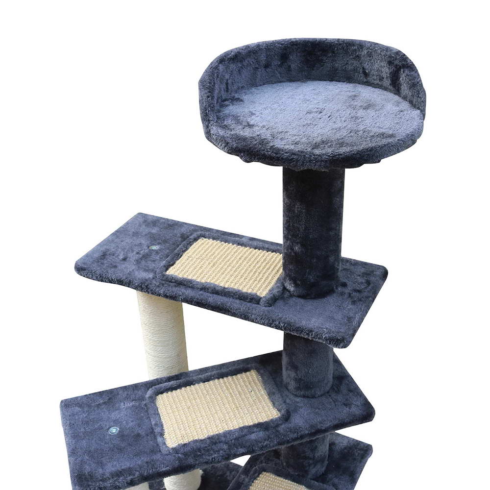 Cat Tree Scratching Post Scratcher Tower Steps 100cms