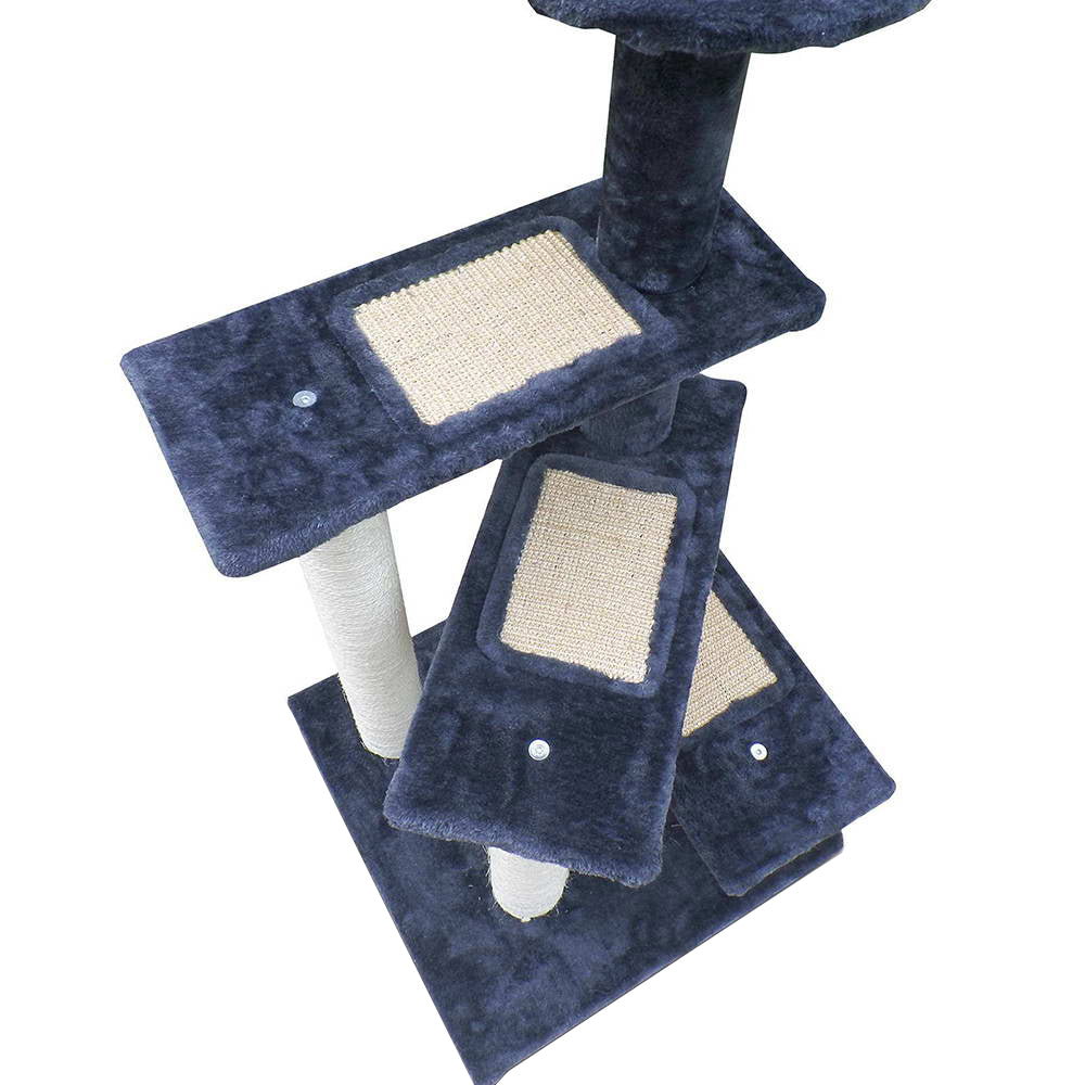 Cat Tree Scratching Post Scratcher Tower Steps 100cms