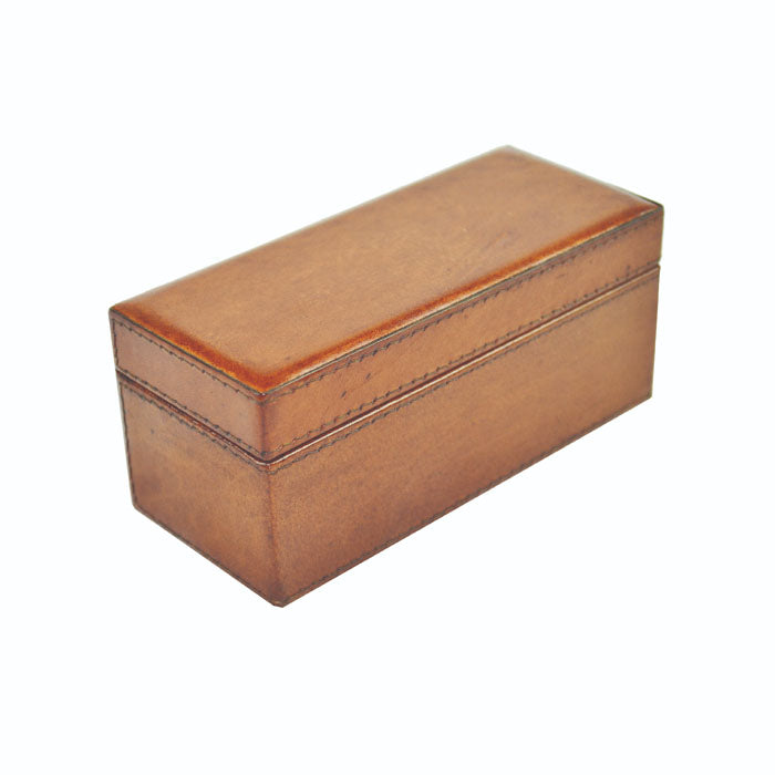 Elegant Rectangle Leather Trinket Box (Available in 2 Colors)