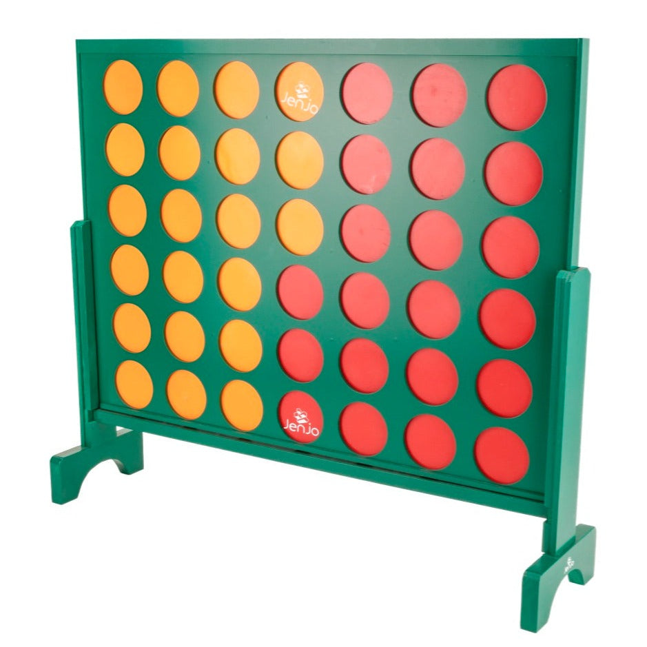 Giant Connect Four In A Row Game 120 x 109cm Green