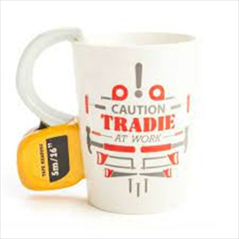 Tradies Mates Measuring Tape Handle Mug