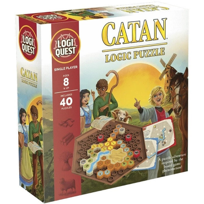 Strategic Brain Teaser Catan Logic Puzzle