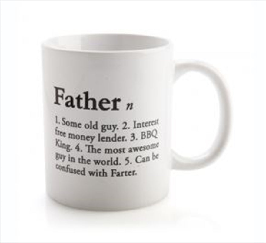 Father Definition Ceramic Coffee Mug