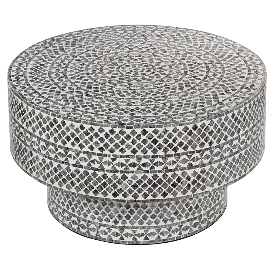 Diamond Pearl Coffee Table Black