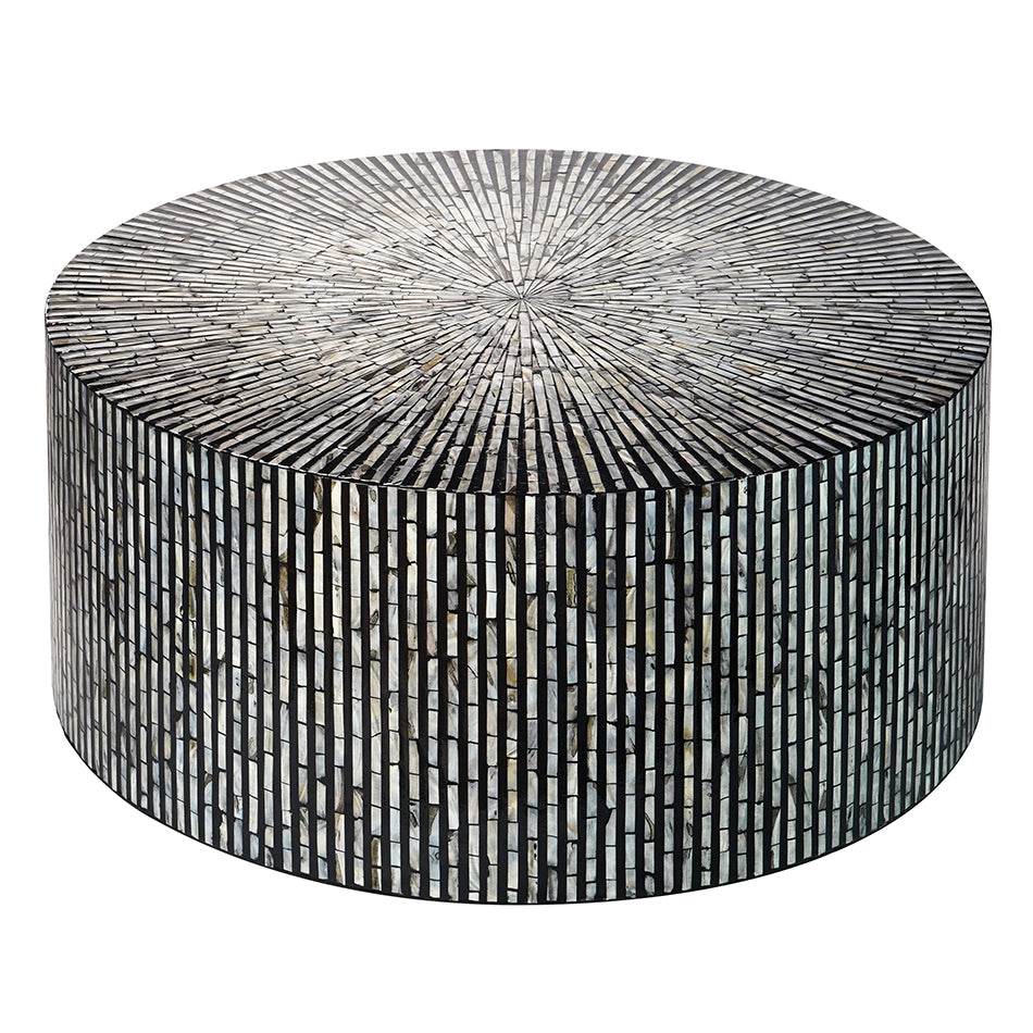 Cardinia Round Mother Of Pearl Coffee Table