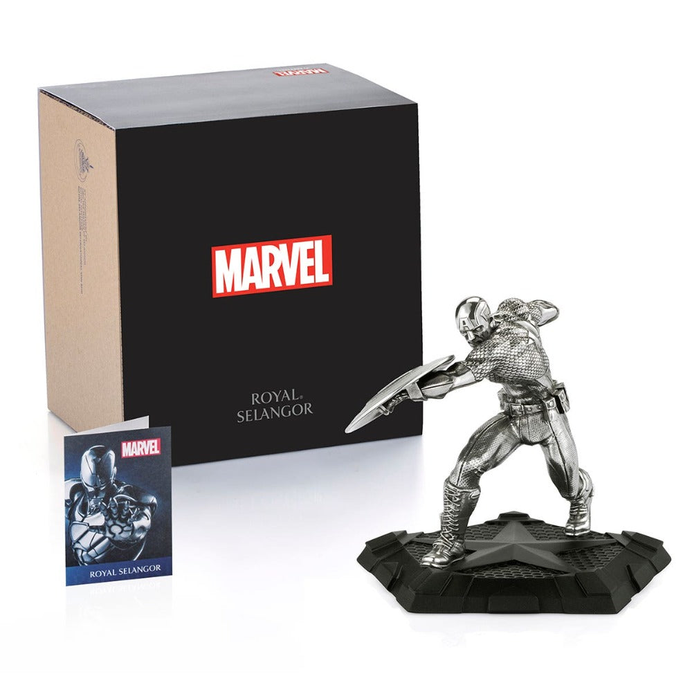 Royal Selangor Marvel Captain America First Avenger Pewter Figurine