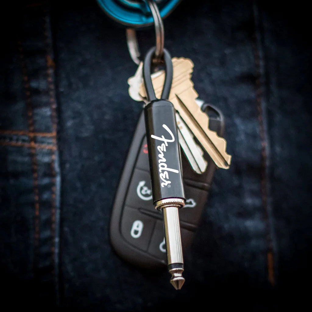 Pluginz Licensed Fender Guitar Plug Keychains Set of 4