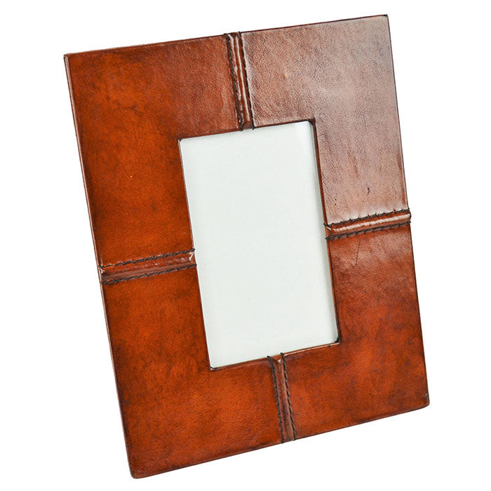 Regal Elegance Leather Photo Frame (3 Colors to Choose)