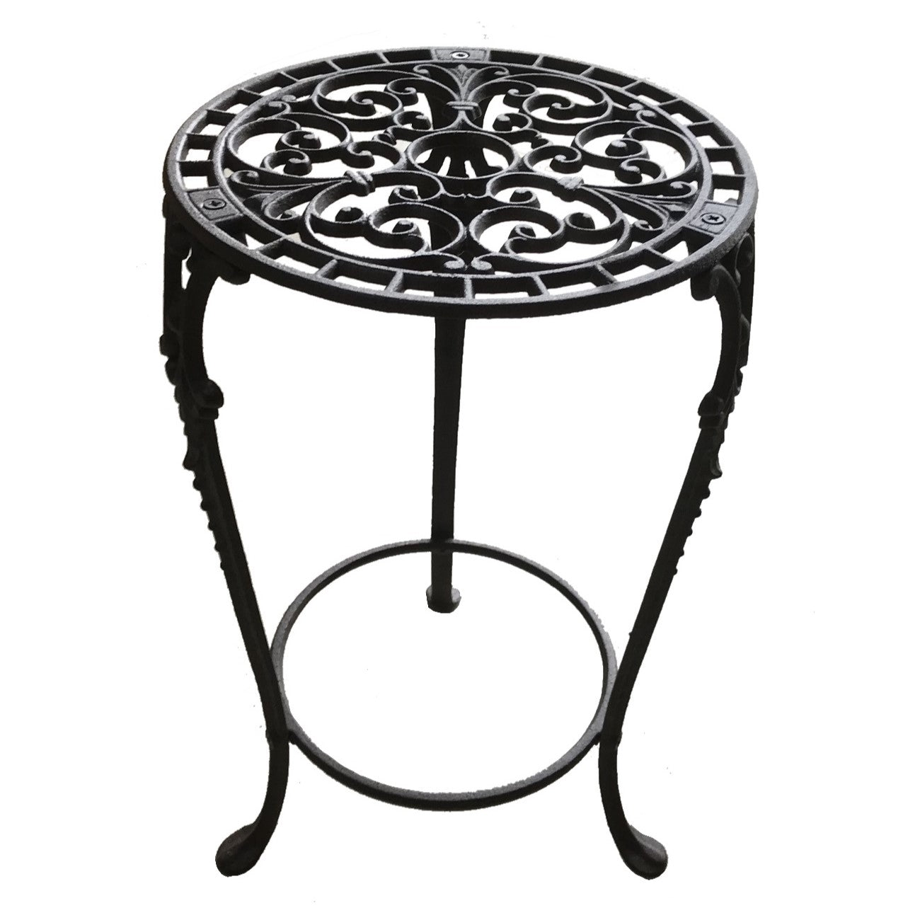 Cast Iron Stool Plant Pot Stand (Available in 2 Sizes)