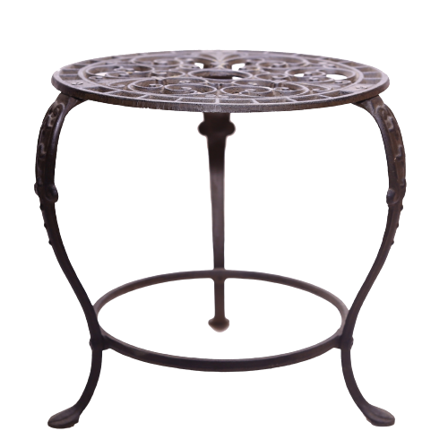 Cast Iron Stool Plant Pot Stand (Available in 2 Sizes)