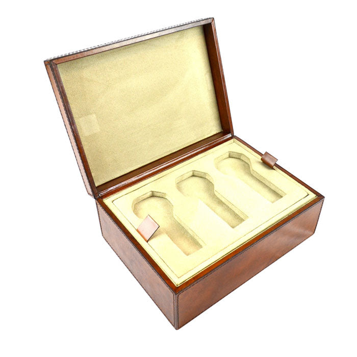 Luxe 6 Watches Leather Carry Box (5 Colors to Choose)