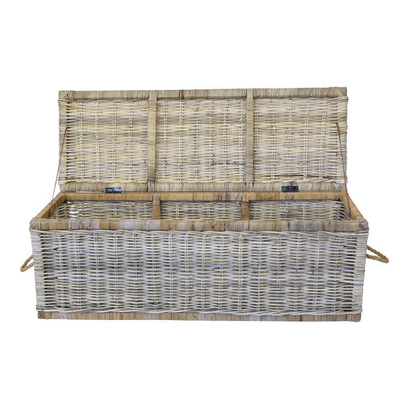 Multi Purpose Wicker Storage Chest (Available In 2 Sizes)