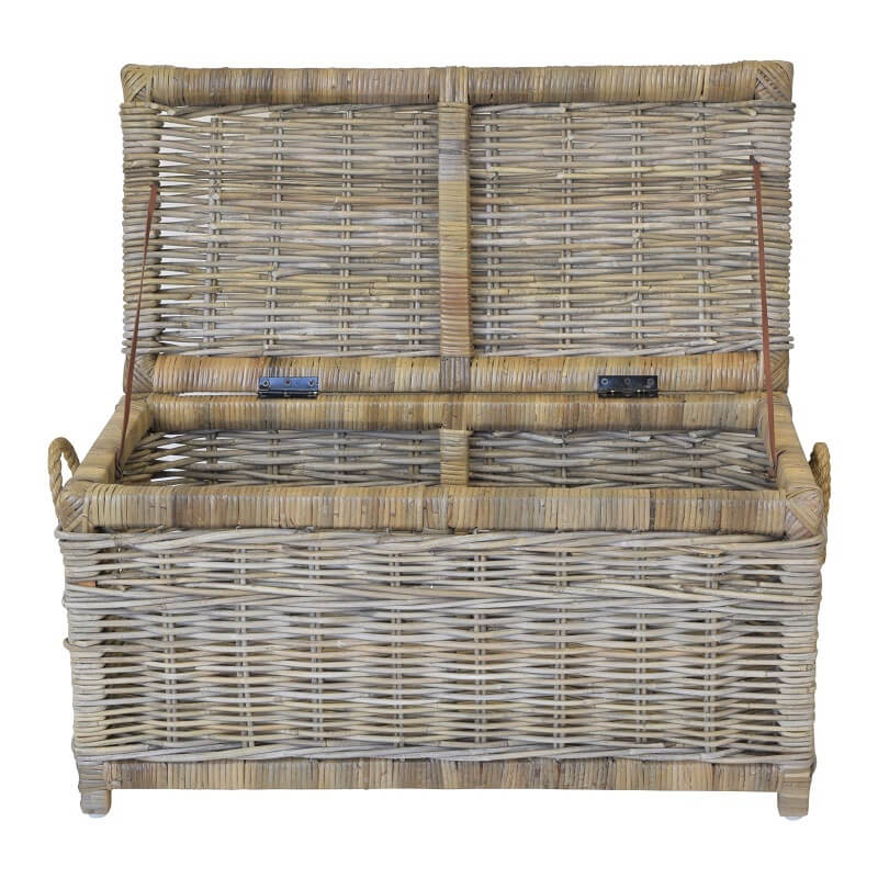 Multi Purpose Wicker Storage Chest (Available In 2 Sizes)