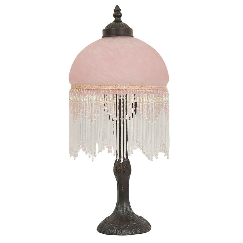 Victoria Beaded Glass Table Lamp (Available in 4 Colors)