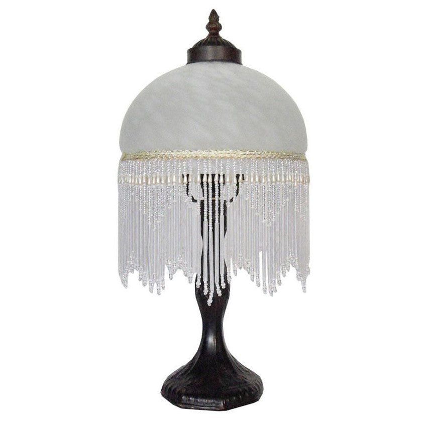 Victoria Beaded Glass Table Lamp (Available in 4 Colors)