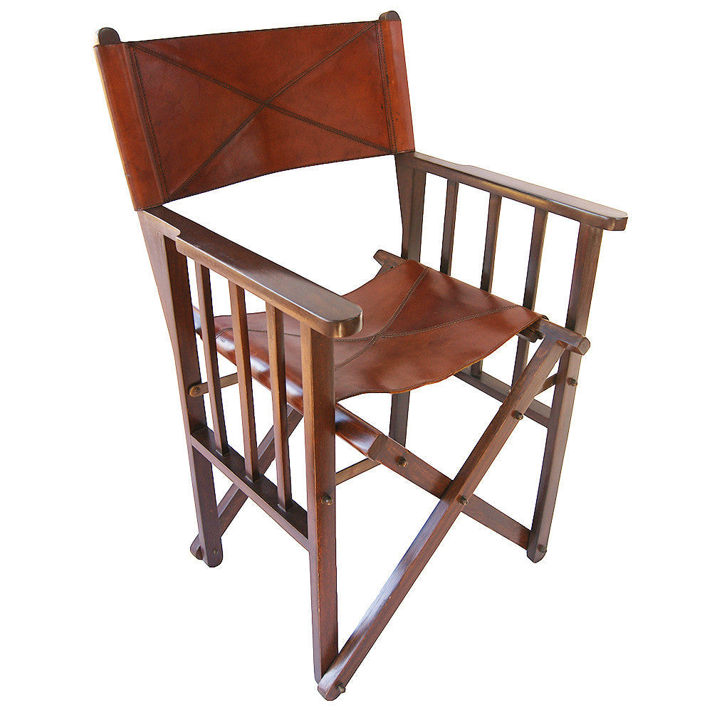 Foldable Director's Leather Chair (4 Colors to Choose)