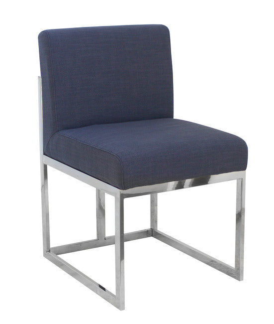 SteelCraft Dining Chair with Sleek Frame (Available in 2 Colors)