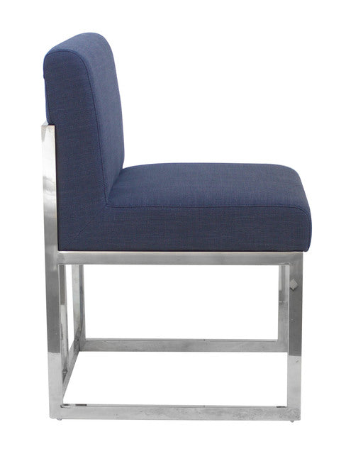 SteelCraft Dining Chair with Sleek Frame (Available in 2 Colors)