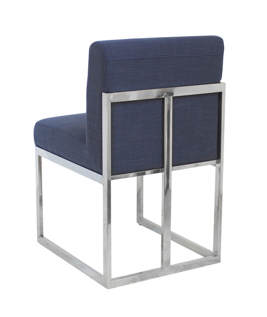 SteelCraft Dining Chair with Sleek Frame (Available in 2 Colors)