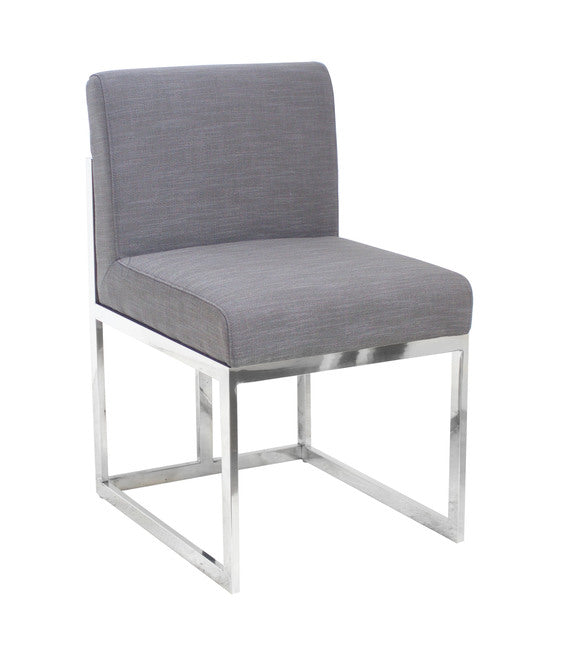 SteelCraft Dining Chair with Sleek Frame (Available in 2 Colors)