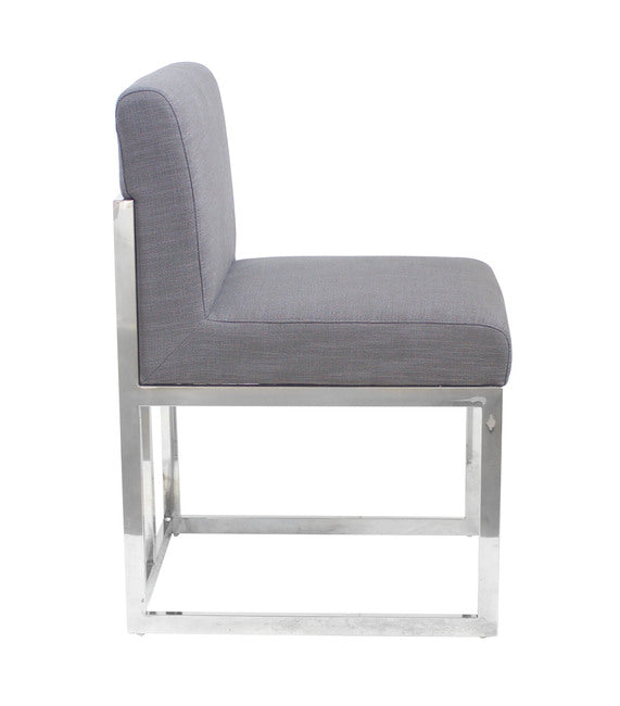 SteelCraft Dining Chair with Sleek Frame (Available in 2 Colors)
