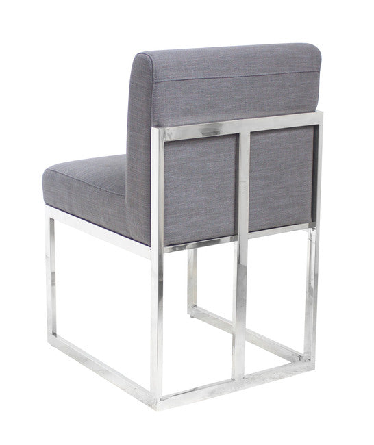 SteelCraft Dining Chair with Sleek Frame (Available in 2 Colors)