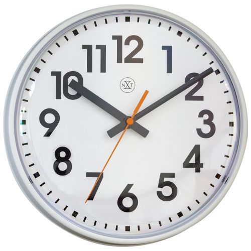 NeXtime Peter Wall Clock 26cm (Available in 2 Frame Colors)