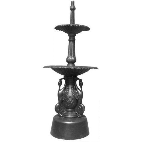 Tranquil Ibis Cast Iron Fountain (Available In 2 Colors)