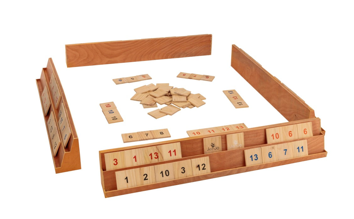 Wooden Giant Rummy Game W/ Carry Bag