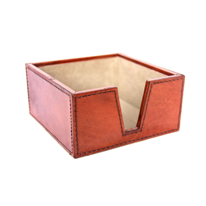 Elegant Leather Notepad Holder